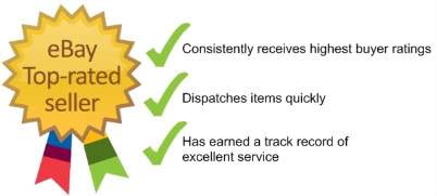 eBay Top Rated Seller badge